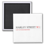 HARLEY STREET  Magnets (more shapes)