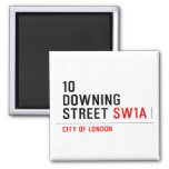 10  downing street  Magnets (more shapes)