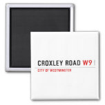 Croxley Road  Magnets (more shapes)
