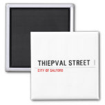 Thiepval Street  Magnets (more shapes)