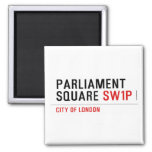 parliament square  Magnets (more shapes)