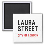 Laura Street  Magnets (more shapes)
