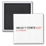Bwlch Y Fedwen  Magnets (more shapes)