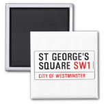 St George's  Square  Magnets (more shapes)