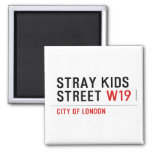 Stray Kids Street  Magnets (more shapes)