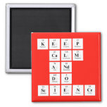 KEEP
 CALM
 AND
 DO
 SCIENCE  Magnets (more shapes)