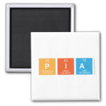 Pia  Magnets (more shapes)