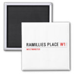 Ramillies Place  Magnets (more shapes)