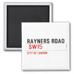 Rayners Road   Magnets (more shapes)