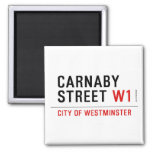 carnaby street  Magnets (more shapes)