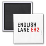 English  Lane  Magnets (more shapes)