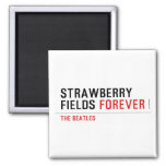 Strawberry Fields  Magnets (more shapes)