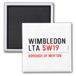 wimbledon lta  Magnets (more shapes)