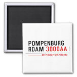 POMPENBURG rdam  Magnets (more shapes)