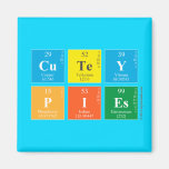 cutey
 pies  Magnets (more shapes)