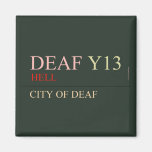 deaf  Magnets (more shapes)