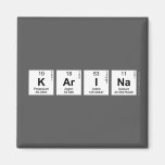 Kar|i|na  Magnets (more shapes)