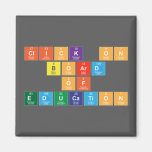Click On
 Board
 of 
 Education  Magnets (more shapes)