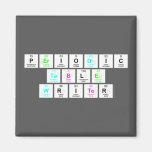 Periodic
 Table
 Writer  Magnets (more shapes)