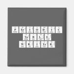 Periodic
 Table
 Writer  Magnets (more shapes)