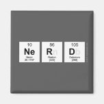 nerd  Magnets (more shapes)