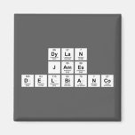Dylan
 James
 DelBianco  Magnets (more shapes)