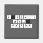 Periodic
 Table
 Writer  Magnets (more shapes)