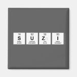 Suzi  Magnets (more shapes)
