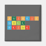 Periodic
 Table
 Writer  Magnets (more shapes)