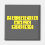 Periodic
 Table
 Writer  Magnets (more shapes)