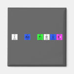 i aM PROUD  Magnets (more shapes)