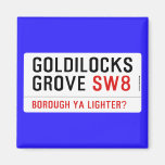 GOLDILOCKS GROVE  Magnets (more shapes)