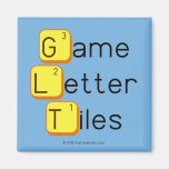 Game
 Letter
 Tiles  Magnets (more shapes)