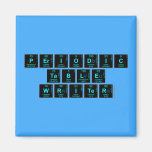 Periodic
 Table
 Writer  Magnets (more shapes)