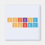 Shikha
 Sharma  Magnets (more shapes)
