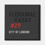 FLORAMAE    VASAY   Magnets (more shapes)