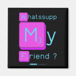 Whatssupp
 My
 Friend ?  Magnets (more shapes)