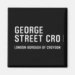 George  Street  Magnets (more shapes)