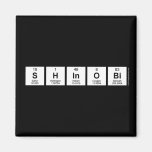 Shinobi  Magnets (more shapes)