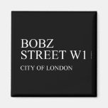 BOBZ Street  Magnets (more shapes)
