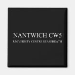 nantwich  Magnets (more shapes)