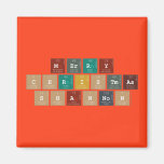 Merry
 Christmas
 Shannon  Magnets (more shapes)