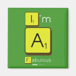 I'm
 A
 Fabulous  Magnets (more shapes)