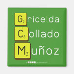 Gricelda
 Collado
 Muñoz  Magnets (more shapes)