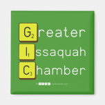 Greater
 Issaquah
 Chamber  Magnets (more shapes)