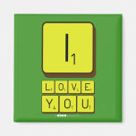 I
 LOVE
 YOU  Magnets (more shapes)