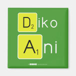 Diko
 Ani
   Magnets (more shapes)