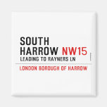 South  harrow  Magnets (more shapes)