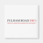 Fulham road  Magnets (more shapes)