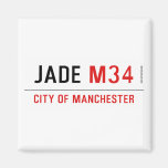 Jade  Magnets (more shapes)